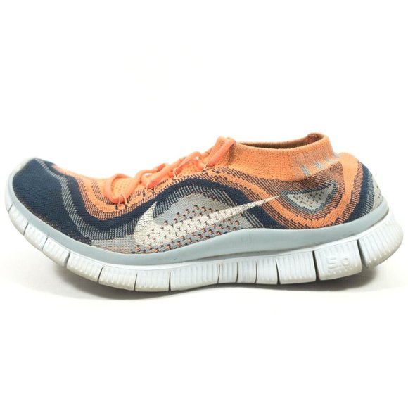 Nike Free 5.0 Flyknit Running Shoes - Women's Size 8